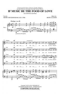 If Music Be the Food of Love von Rene Clausen 