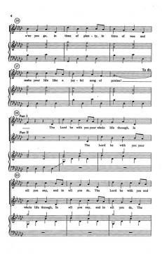 The Lord Be With You von Natalie Sleeth 