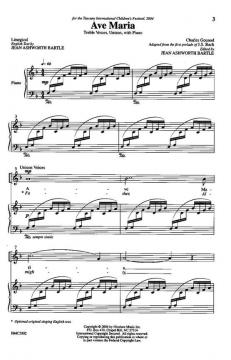 Ave Maria von Johann Sebastian Bach 