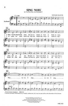 Sing Noel von Nathalie Sleeth 