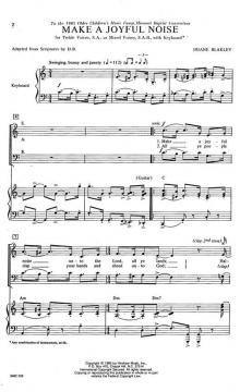 Make A Joyful Noise von Duane BlakleyDuane Blakley 