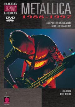 Metallica - Bass Legendary Licks 1988-1997 von Doug Boduch 