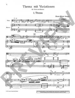 Thema mit Variationen von Hans-Klaus Langer (Download) 