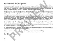 Spielanleitung für einfachtönige diatonische Mundharmonikas von Helmuth Herold (Download) im Alle Noten Shop kaufen