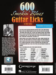 600 Smokin' Blues Guitar Licks von Eddie Collins 