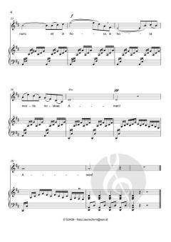 Ave Maria a - fis2 von Johann Sebastian Bach (Download) 
