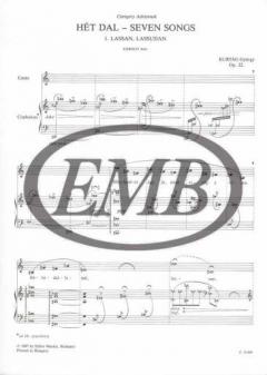 Seven Songs For Soprano And Cimbalom (György Kurtag) 