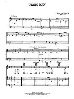 Piano Man von Billy Joel 