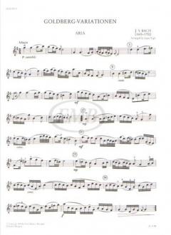Goldberg-Variationen BWV 988 von Johann Sebastian Bach 