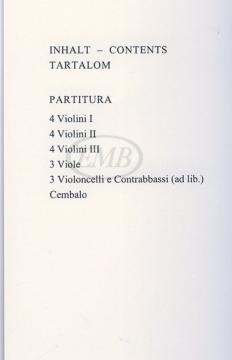 3 Concertos for String Orchestra von Antonio Vivaldi 
