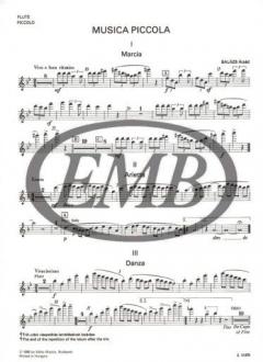 Musica piccola (Arpad Balazs) 