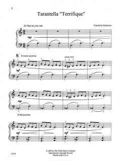 Tarantella Terrifique Piano Later Elementary von Rusty Hudelson 