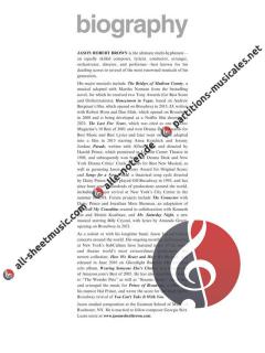 Jason Robert Brown Collection - Volume 2 