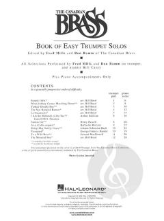 Easy Trumpet Solos von Canadian Brass Quintet im Alle Noten Shop kaufen