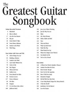 The Greatest Guitar Songbook 
