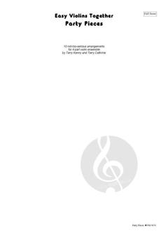 Easy Violins Together: Party Pieces (Download) im Alle Noten Shop kaufen