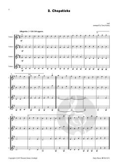 Easy Violins Together: Party Pieces (Download) im Alle Noten Shop kaufen