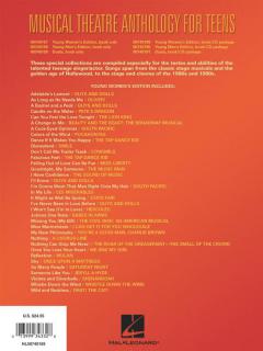 Musical Theatre Anthology For Teens (Young Women) 