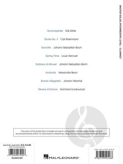 Master Solos For Clarinet And Piano von Ramon Kireilis 