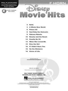 Disney Movie Hits F Horn im Alle Noten Shop kaufen