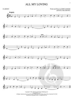 Best Of The Beatles For Clarinet 