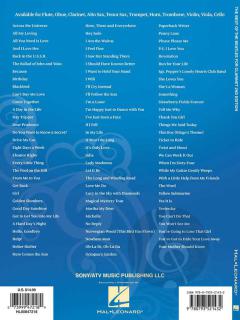 Best Of The Beatles For Clarinet 