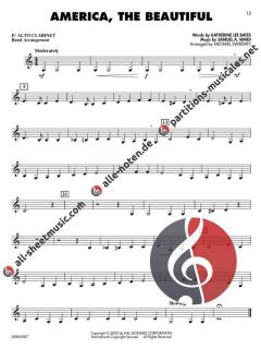 Patriotic Favorites Eb Alto Clarinet (Michael Sweeney) 