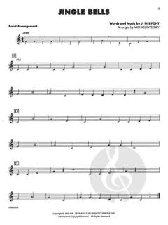 Essential Elements Christmas Favorites B Flat Bass Clarinet (Michael Sweeney) 