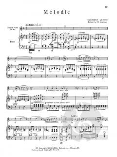 Concert And Contest Collection von Howard Voxman für Horn und Klavier (Einzelstimme) - 04471780