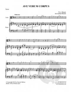Ave Verum Corpus von Wolfgang Amadeus Mozart 