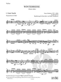 Winterreise von Franz Schubert 