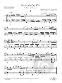 Serenade op. 128 von Leonhard von Call 