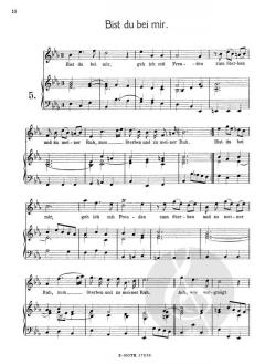 Die Lieder aus dem Notenbüchlein von Johann Sebastian Bach 