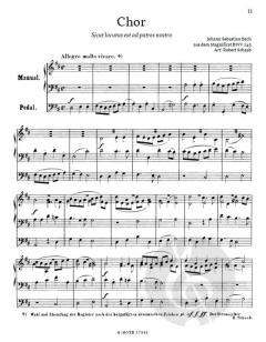 Drei Stücke aus dem Magnificat BWV 243 von Johann Sebastian Bach 