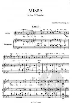 Missa in hon. S. Teresiae von Surzynski, Jozef 