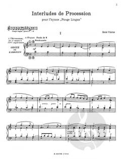Sieben Interludien für Orgel oder Harmonium von René Vierne im Alle Noten Shop kaufen