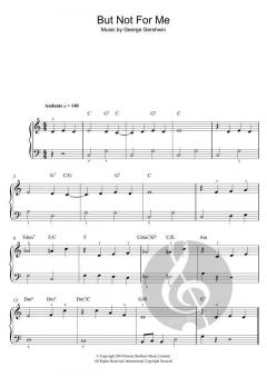 But Not For Me von George Gershwin (Download) 