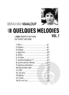 Quelques Melodies Vol 1 De Ibrahim Maalouf 