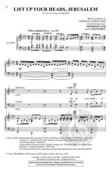 Lift Up Your Heads, Jerusalem von Joseph M. Martin (Download) 