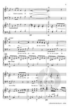 A Prayer for Peace von Joseph M. Martin (Download) 