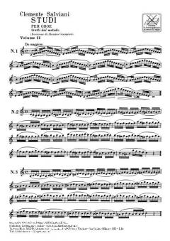 Etüden für Oboe 4 von Clemente Salviani im Alle Noten Shop kaufen