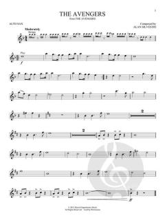 Superhero Themes for Alto Saxophone 