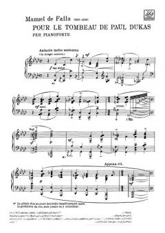 Homenaje Pour Le Tombeau De Paul Dukas von Manuel de Falla 