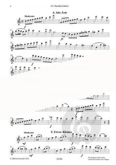16 leichte Charakterstücke op. 65 - Band 1 von Ferdinand Büchner 