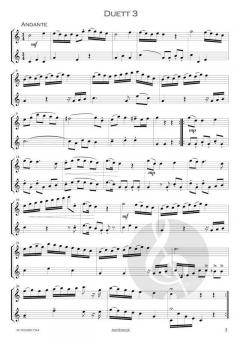 12 kleine Duette KV 487 von Wolfgang Amadeus Mozart 