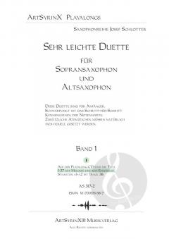 Sehr leichte Duette 1 