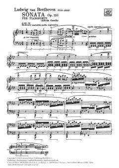 Sonata a Flat Op.110 von Ludwig van Beethoven 