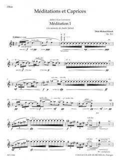 Méditations et Caprices von Dirk Michael Kirsch 