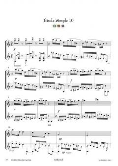 Études Simples 1-10 von Leo Brouwer 