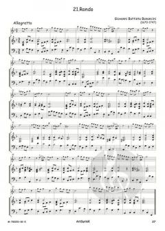 Leichte Barocksätze 
